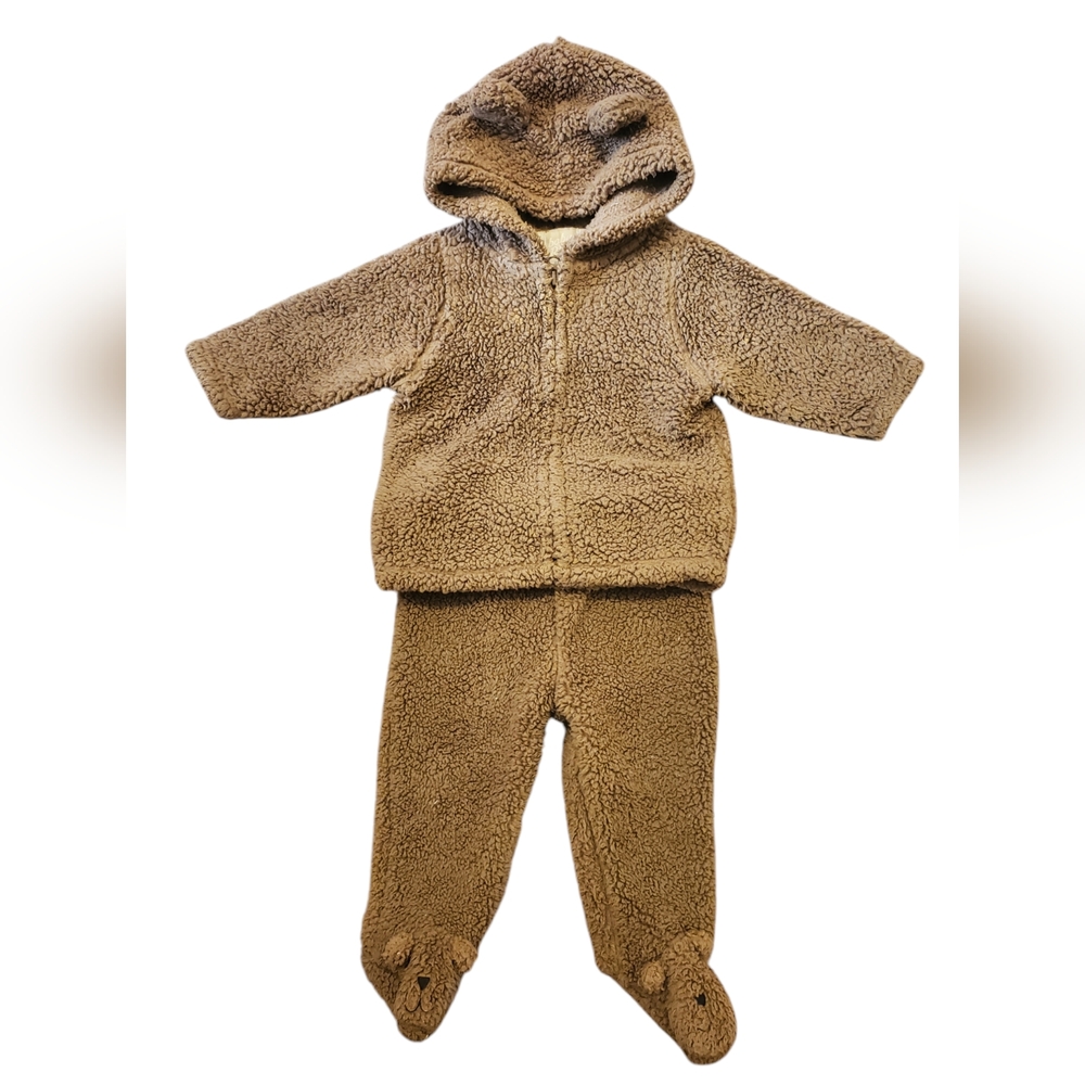 Cozy Brown bear Baby Outfit - Picture 1 of 2